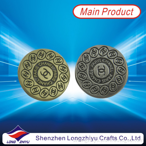 Paris Custom Make Your Own Cufflinks Antique Silver Cufflink (lzy000109)